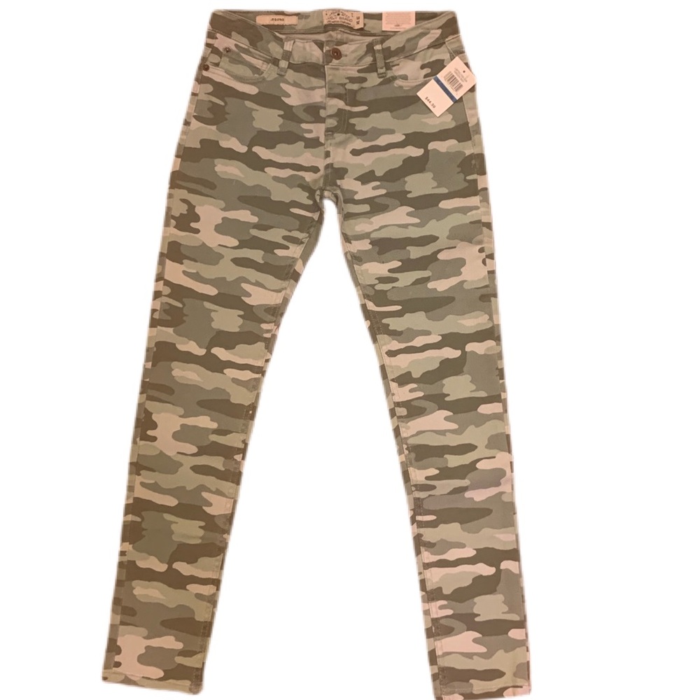 NWT Lucky Brand Girls Camouflage Printed Jeggings